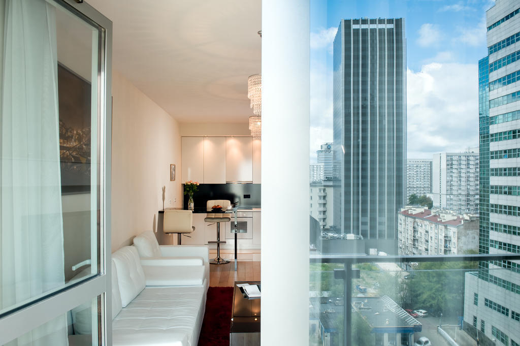 Platinum Towers E-Apartments Warschau Kamer foto