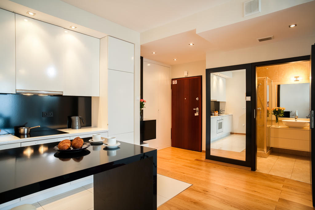 Platinum Towers E-Apartments Warschau Kamer foto