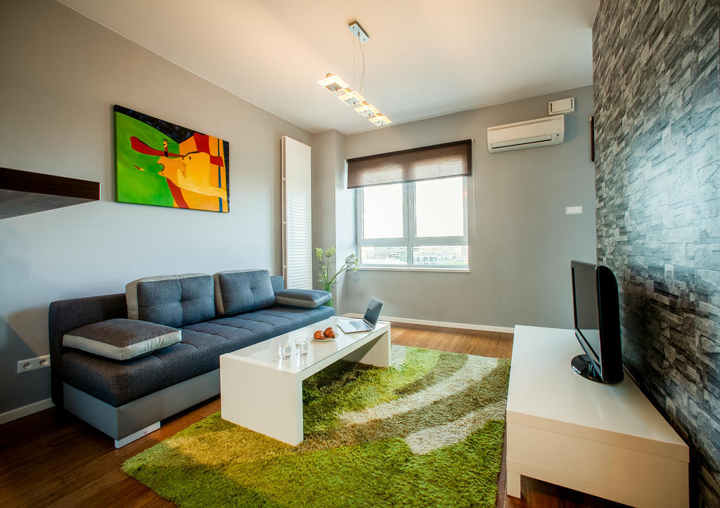 Platinum Towers E-Apartments Warschau Kamer foto